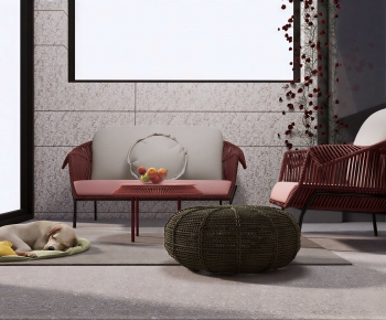 Modern Outdoor Sofa-ID:732449053