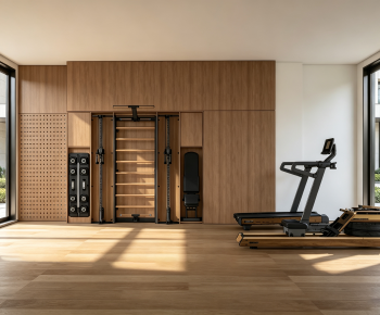 Modern Home Fitness Room-ID:231676109