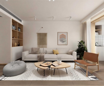 Modern A Living Room-ID:555179122