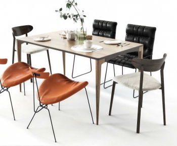 Modern Dining Table And Chairs-ID:199292907