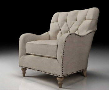 American Style Single Sofa-ID:301409966
