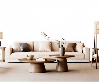 Modern Three-seat Sofa-ID:357644089