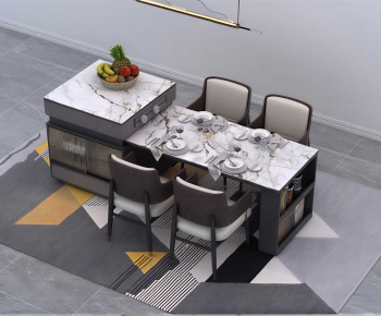 Modern Dining Table And Chairs-ID:169707061