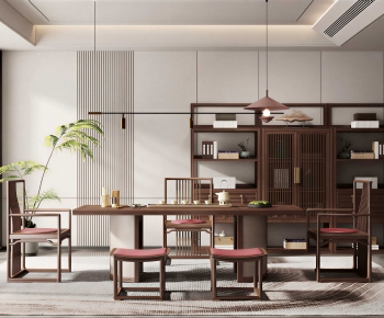 New Chinese Style Tea House-ID:391881944