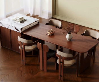 Modern Dining Table And Chairs-ID:950336937