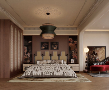 French Style Bedroom-ID:989981895