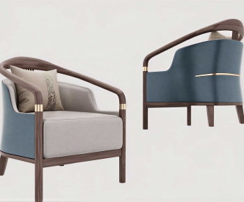 New Chinese Style Single Sofa-ID:315609069