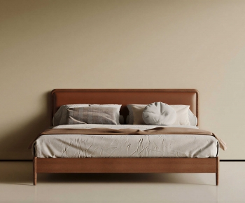 Modern Double Bed-ID:299177899