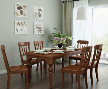 American Style Dining Room-ID:574851041