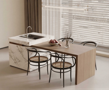Modern Dining Table And Chairs-ID:759659059