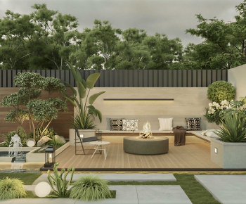 Modern Courtyard/landscape-ID:474986083