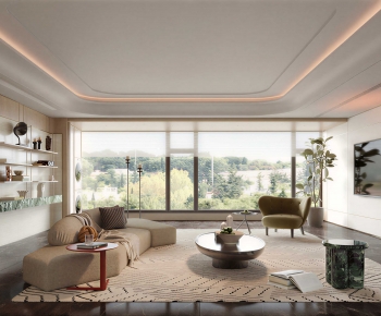 Modern A Living Room-ID:717189074
