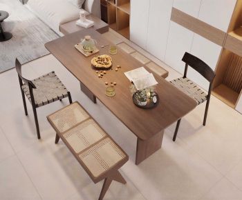 Modern Dining Table And Chairs-ID:406322965