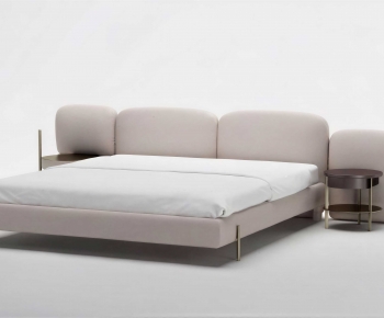 Modern Double Bed-ID:902321101