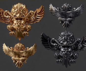 New Chinese Style Sculpture-ID:937705049