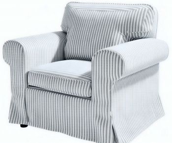 American Style Single Sofa-ID:962008001