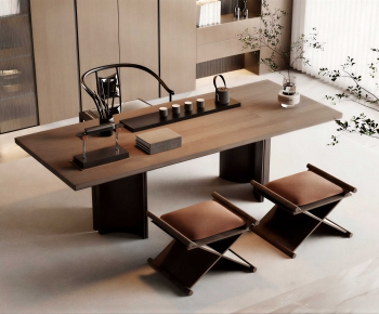 New Chinese Style Tea Tables And Chairs-ID:827050232