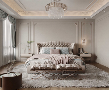 European Style Bedroom-ID:145509967