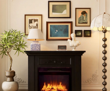 French Style Fireplace-ID:588352928