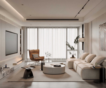 Modern A Living Room-ID:742311005