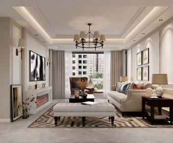 American Style A Living Room-ID:231262926
