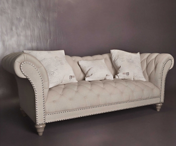 Simple European Style A Sofa For Two-ID:279436117