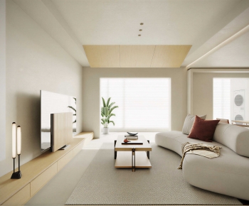 Modern A Living Room-ID:972610955