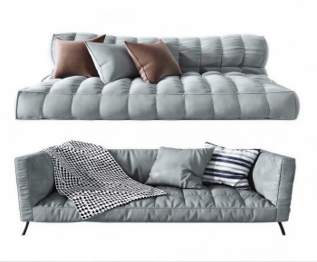 Modern Three-seat Sofa-ID:146379552