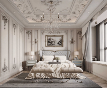 French Style Bedroom-ID:840620994