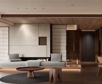 Modern A Living Room-ID:635521897
