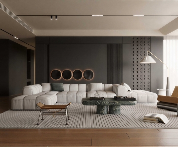 Modern A Living Room-ID:462174894