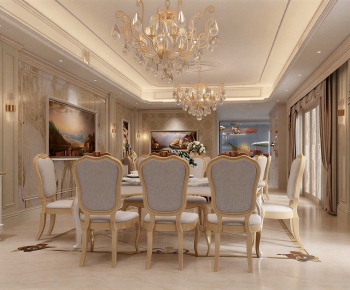 European Style Dining Room-ID:800091038