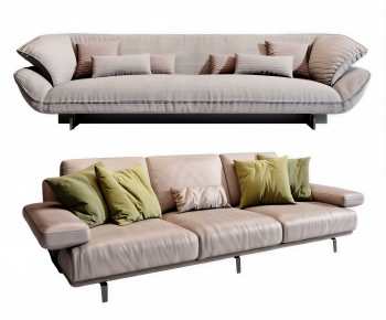 Modern Three-seat Sofa-ID:617753031