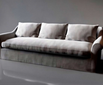 Modern Three-seat Sofa-ID:438365944