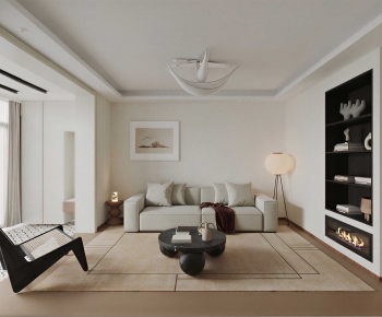Modern A Living Room-ID:299525021