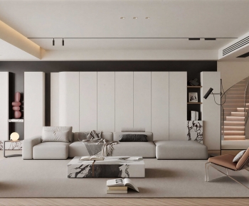 Modern A Living Room-ID:663453107
