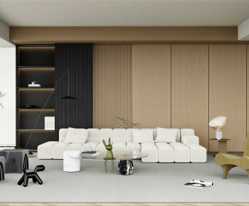 Modern A Living Room-ID:378314974
