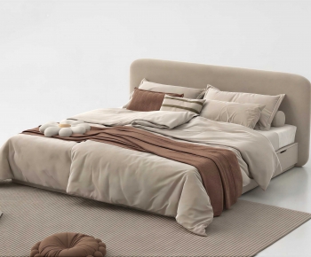 Modern Double Bed-ID:416615962