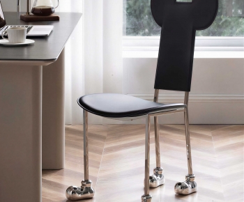 Modern Computer Desk And Chair-ID:970570097