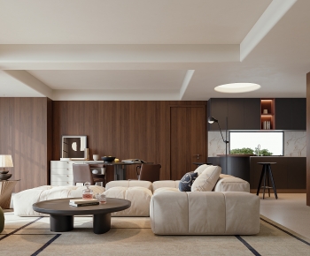 Modern A Living Room-ID:551502941