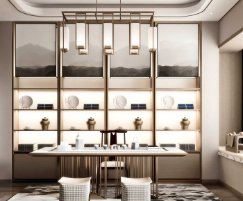 New Chinese Style Tea House-ID:758706095