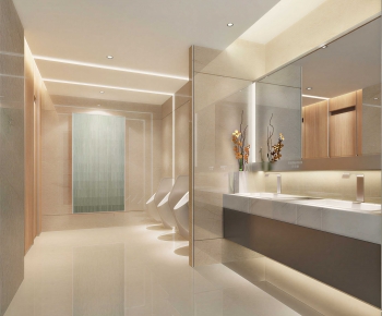 Modern Public Toilet-ID:541357045