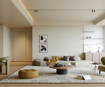 Modern A Living Room-ID:850802909