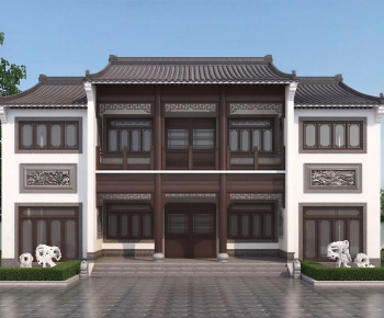 New Chinese Style Detached Villa-ID:310134892