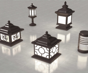 New Chinese Style Outdoor Light-ID:594775921