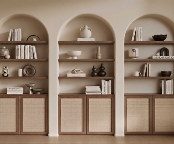 Wabi-sabi Style Bookcase-ID:103504909
