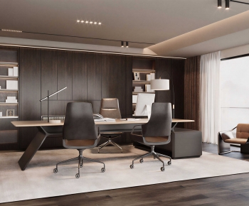 Modern Manager's Office-ID:484549054