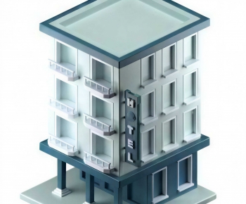 Modern Building Appearance-ID:123842007