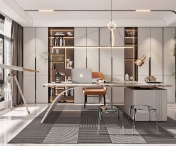 Modern Study Space-ID:327276953