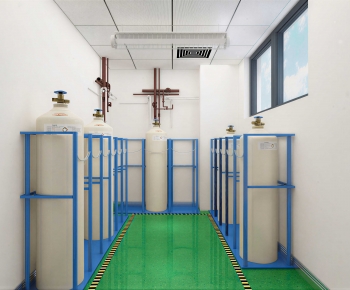 Modern Factory Floor/warehouse-ID:337327968